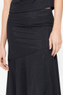 POLLERA MILAGROS Negro
