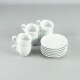 Taza de Café 90ml c/ Plato 11,5 cm Blanco Choosing Taza de Café 90ml c/ Plato 11,5 cm Blanco Choosing