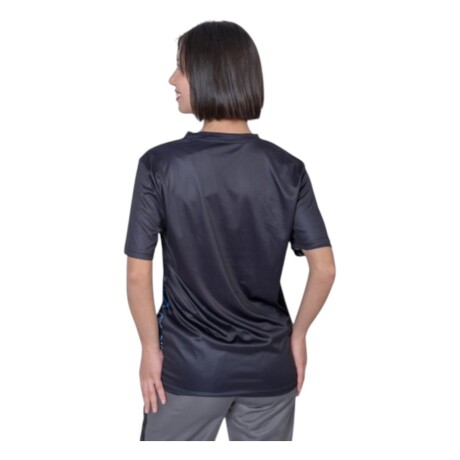 Remera Uruguay Red EL-URU185580-02 Poliester NEGRO