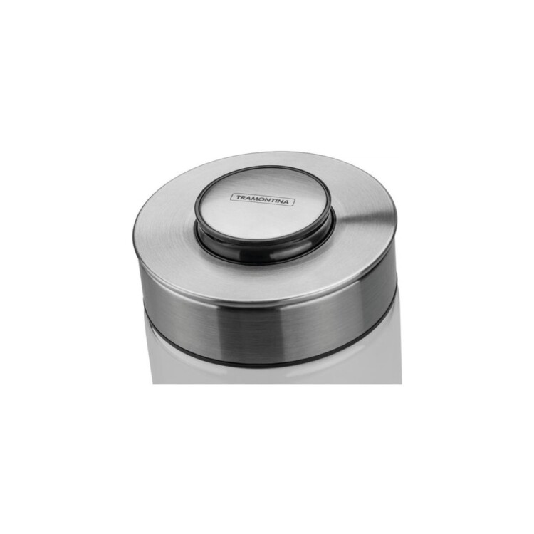FRASCO DE VIDRIO CON TAPA ACERO 1,8 LITROS TRAMONTINA FRASCO DE VIDRIO CON TAPA ACERO 1,8 LITROS TRAMONTINA