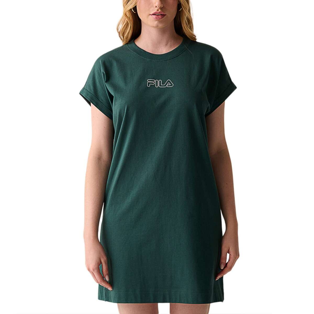 Fila Vestido Essentials Mujer - Verde 