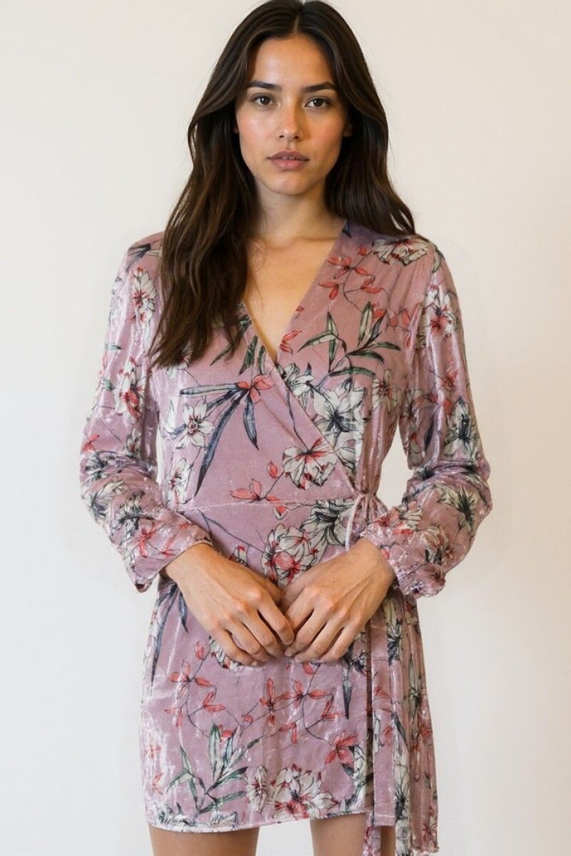 Vestido Malva Rosado Viejo