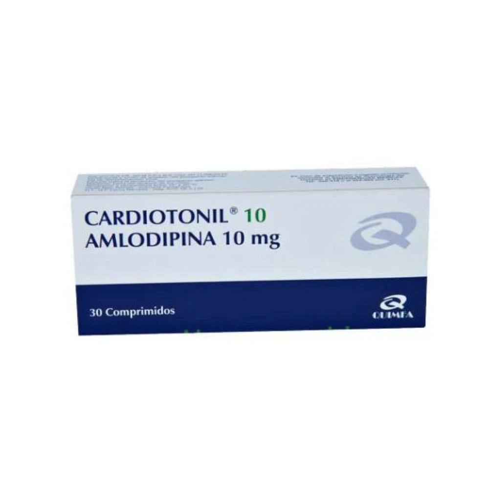 CARDIOTONIL 10 MG. CJ X 30 COMPRIMIDOS