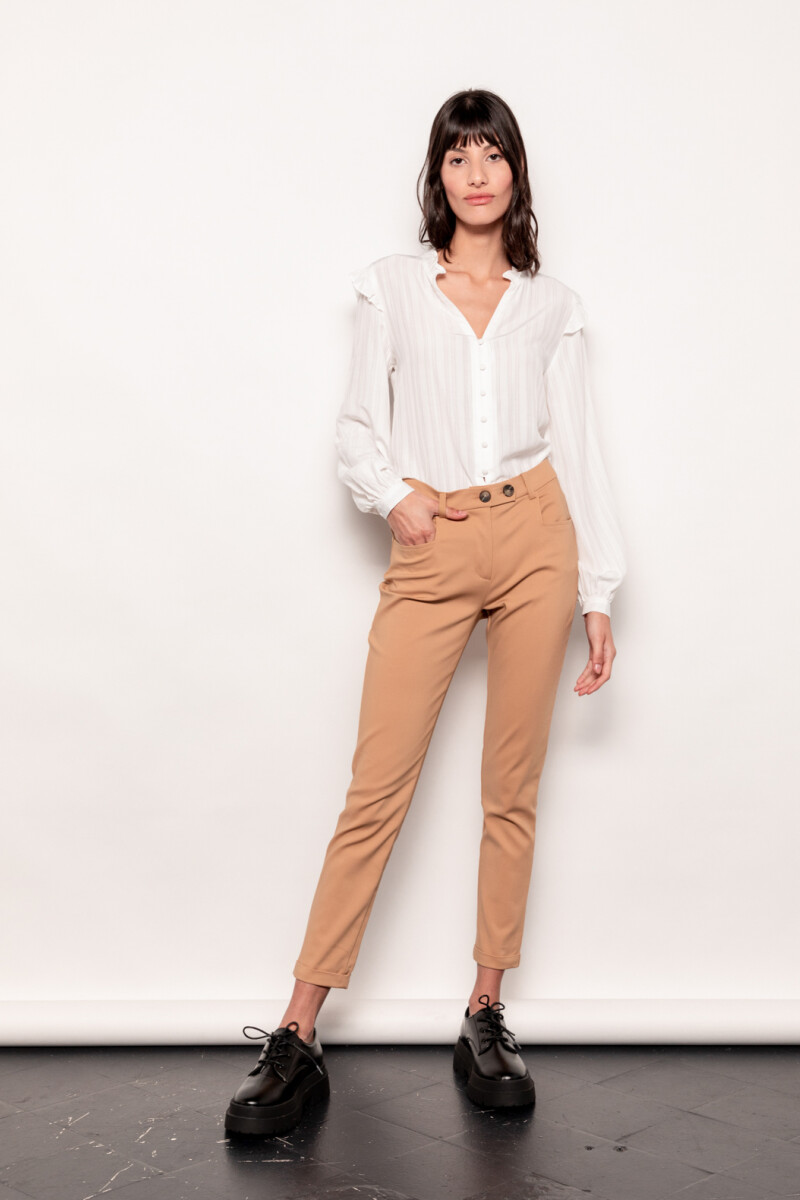 PANTALÓN SADI Beige Oscuro