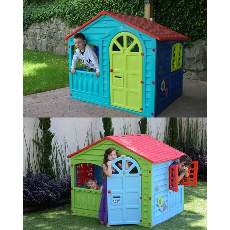 Casita grande para niños 130cm x 111cm x 115cm Casita grande para niños 130cm x 111cm x 115cm
