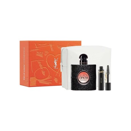 Cofre Perfume YSL Black Opium EDP 50ml+Minilc+Pouch S24 Cofre Perfume YSL Black Opium EDP 50ml+Minilc+Pouch S24