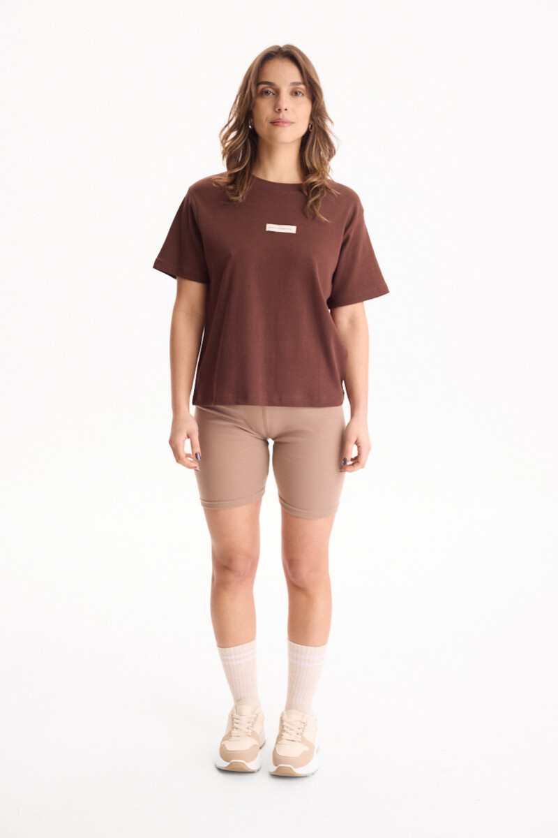 Remera Aura Marron
