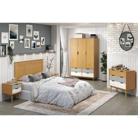 Cómoda 3 Cajones Línea Nordica 2353 Cómoda 3 Cajones Línea Nordica 2353