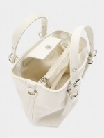 Bolso Tote De Nylon S crudo