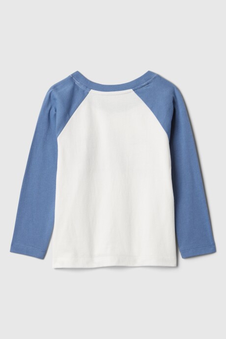 Remera Logo Gap Toddler Niño Bainbridge Blue