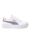 Championes Infantiles Puma Carina 2.0 Blanco - Lila - Rojo