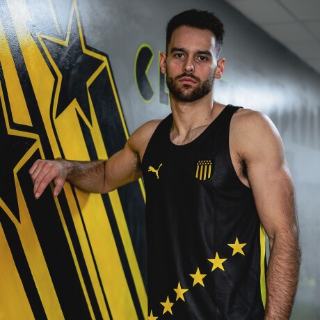 Peñarol Basket Away Jersey 25-69379601 Negro
