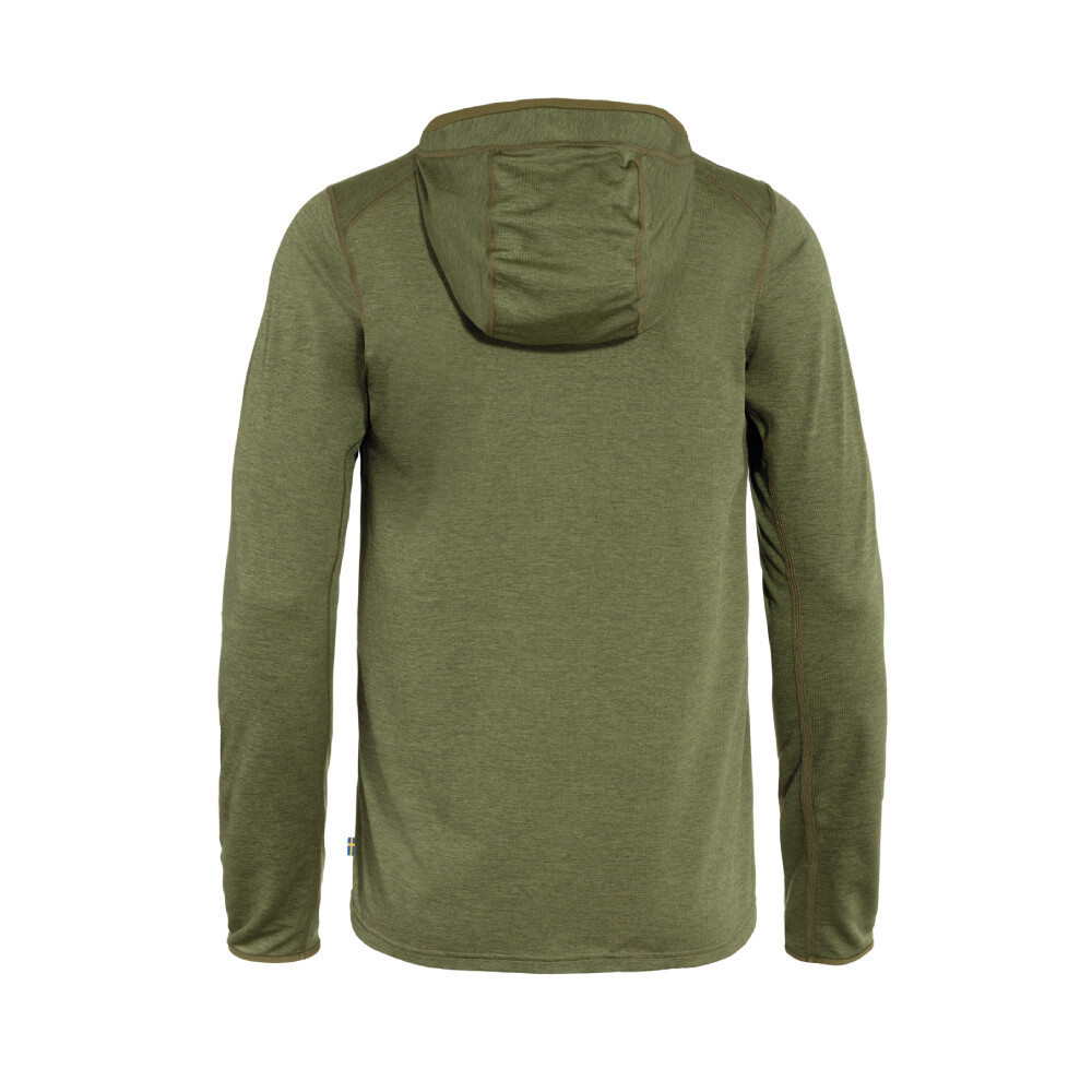 Abisko Sun-hoodie - Hombre Green