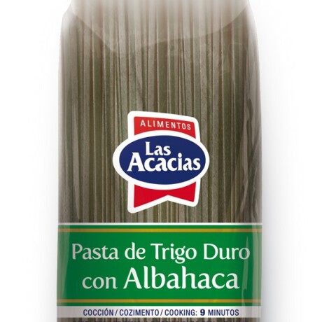 FIDEO LAS ACACIAS ALBAHACA 400G FETTUCCINI FIDEO LAS ACACIAS ALBAHACA 400G FETTUCCINI