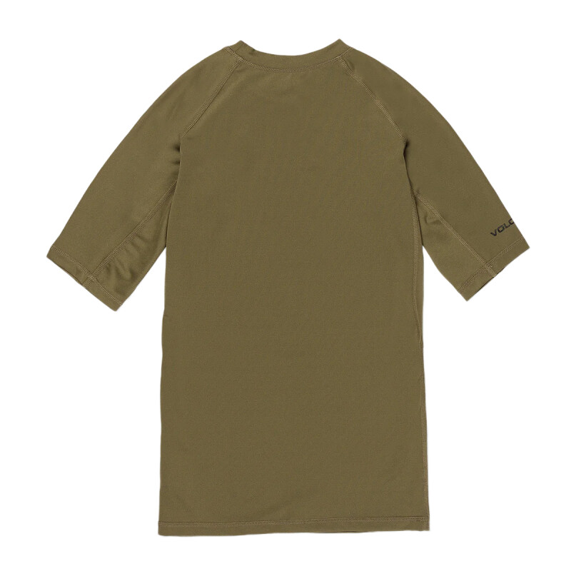 Lycra MC Volcom Lido Solid -Militar Lycra MC Volcom Lido Solid -Militar
