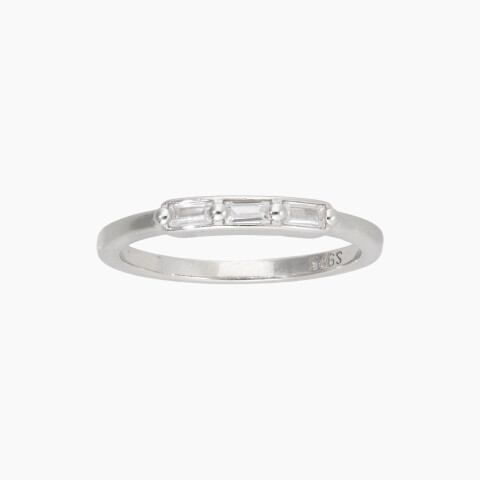 Anillo en Plata 925 y circonias Anillo En Plata 925 Y Circonias