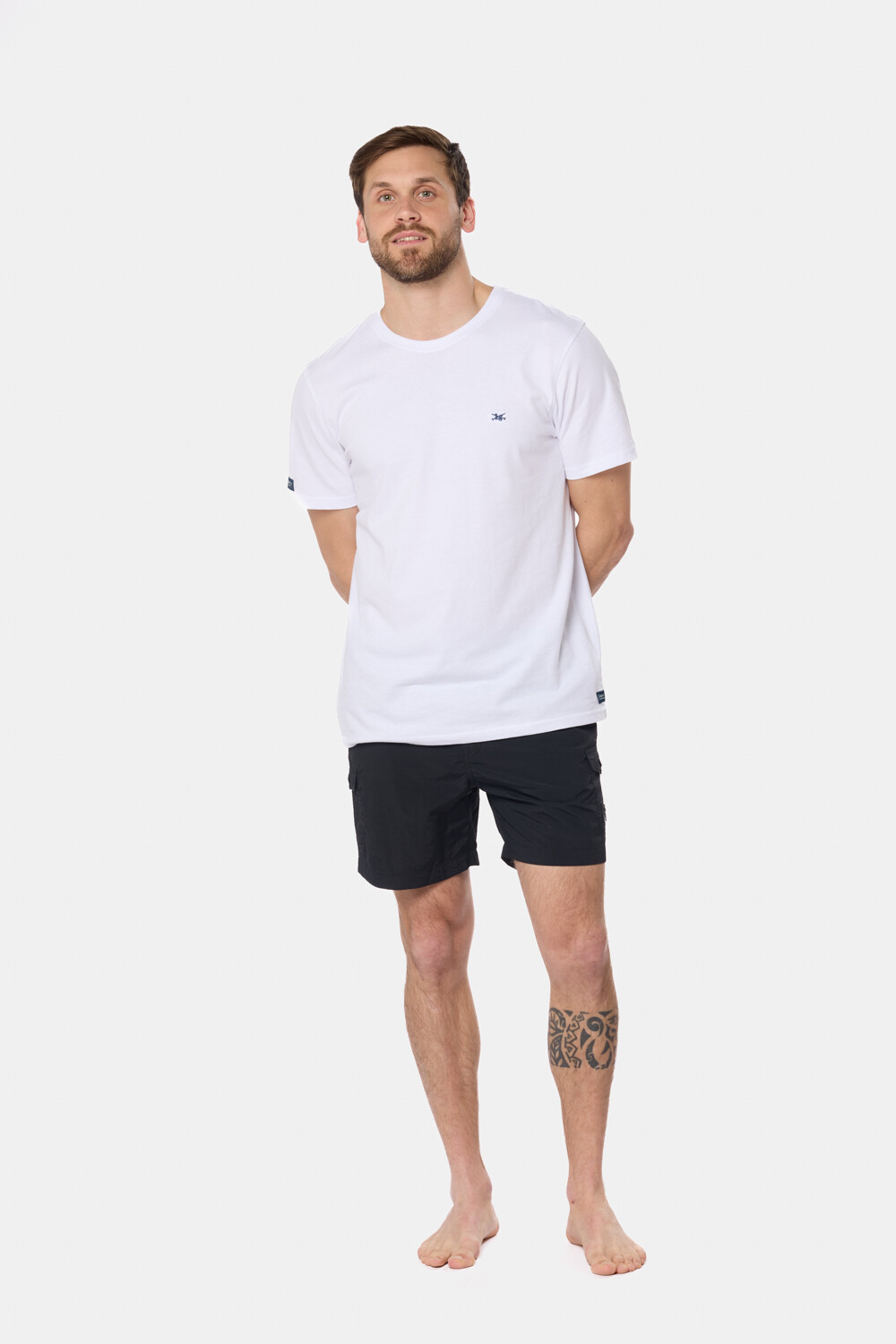 SHORT DE BAÑO CARGO Negro
