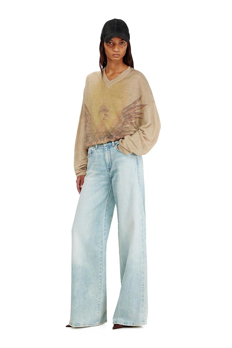 Jean Para Mujer 1978 D-Akemi Azul Claro