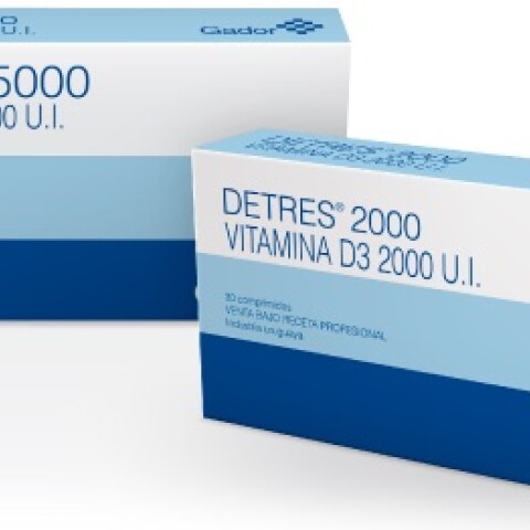 Detres 2000 Ui 30 Comprimidos Detres 2000 Ui 30 Comprimidos