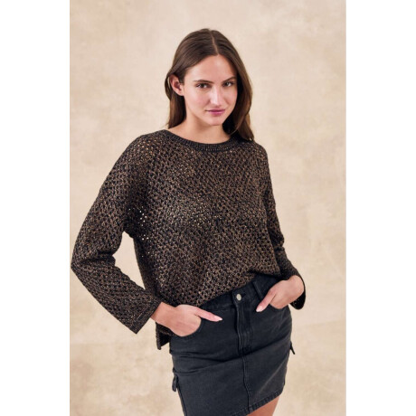 Sweater Lurex Negro