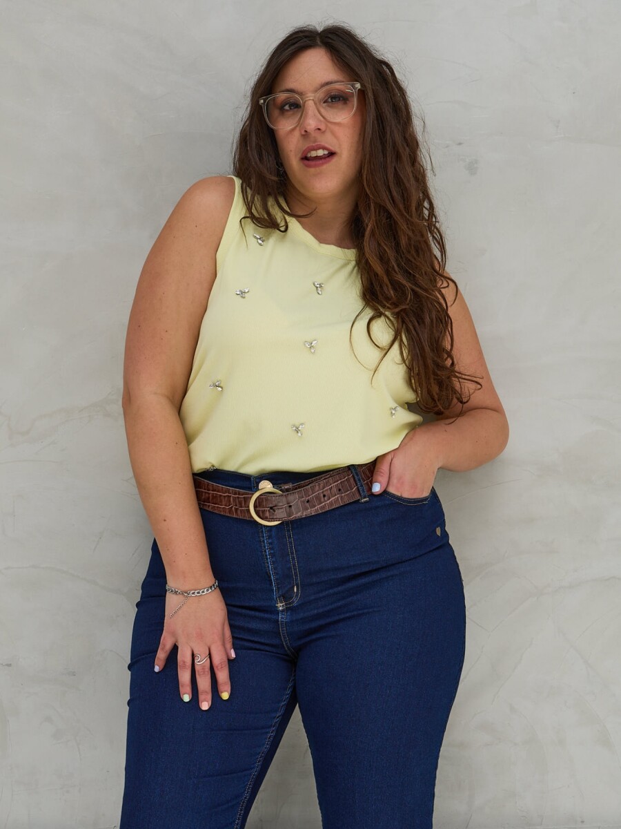 Musculosa Diva Amarillo