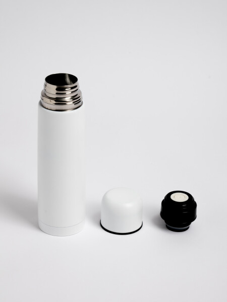 Termo acero inoxidable 750ml Blanco