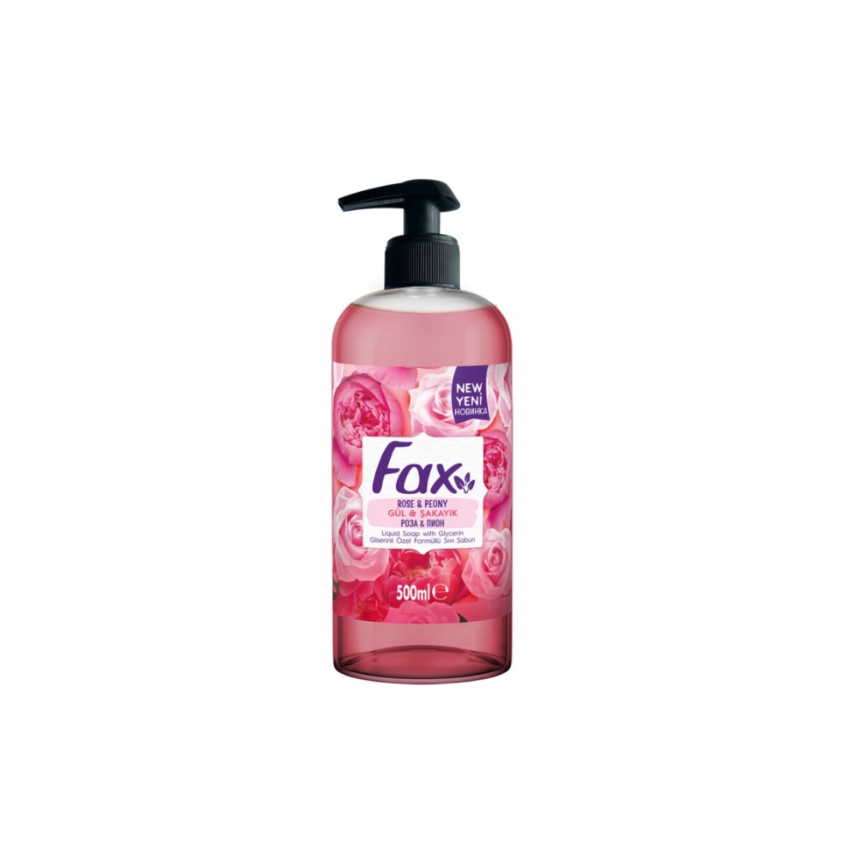 Jabón líquido para manos Fax x 500 ml - Rosa 