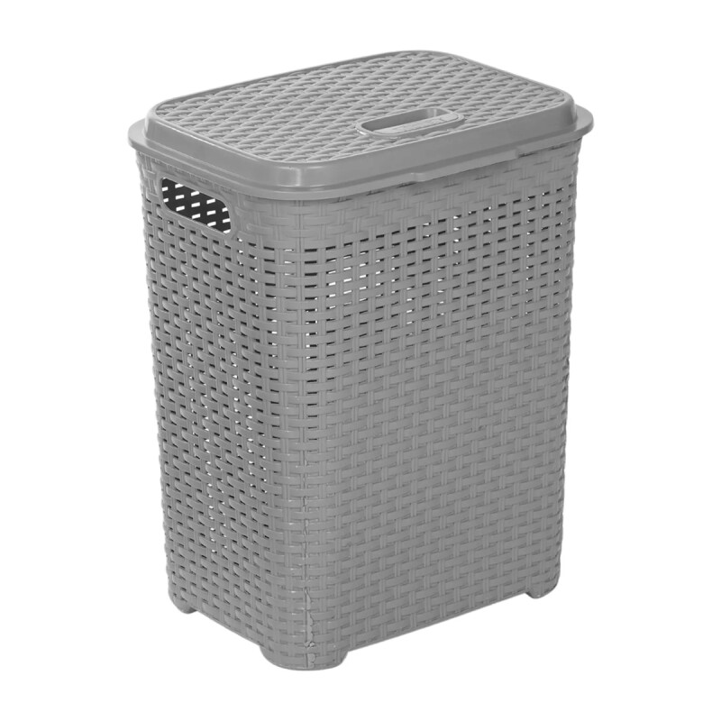 Cesto para ropa 45 lts GRIS