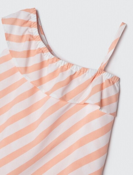 CONJUNTO INFANTIL CON ESTAMPADO NARANJA