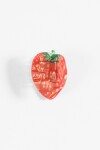 Broche frutilla rojo