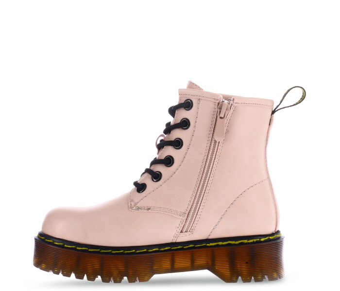 Bota CAMDEN con parches y tachas Pink