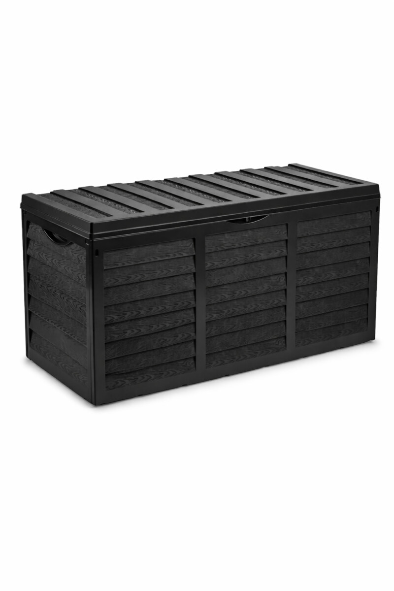 BAÚL DE JARDÍN 320 LITROS - NEGRO 