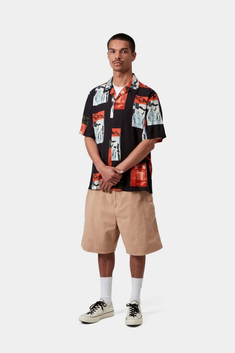 S/S Sean Hamilton Shirt Negro