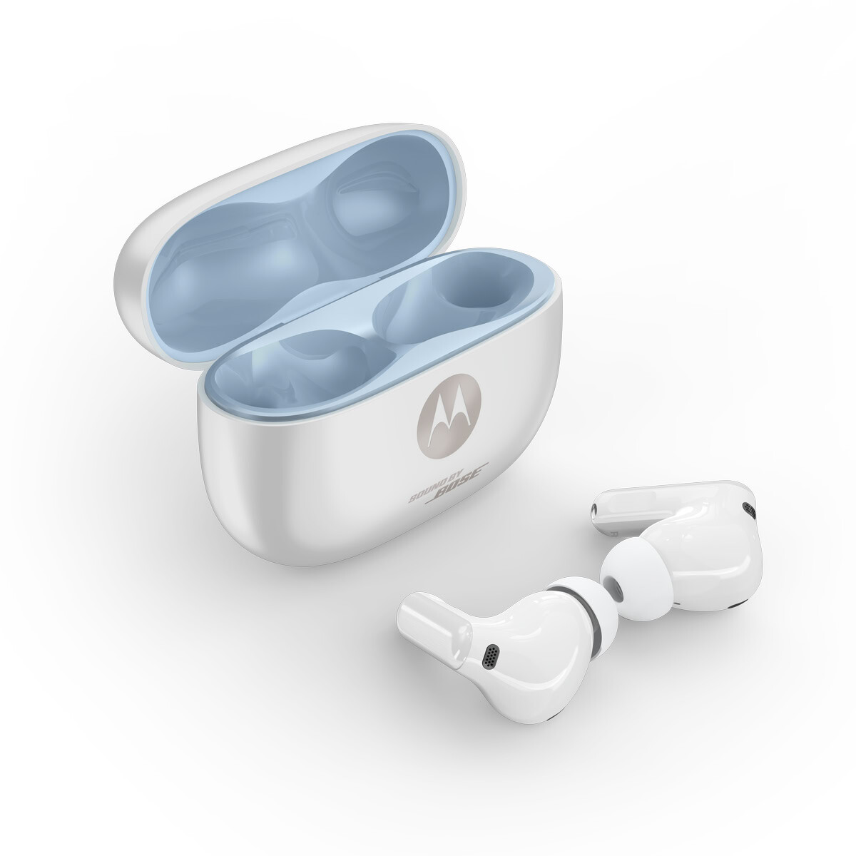 Motorola Moto Buds Plus II - Bright White 