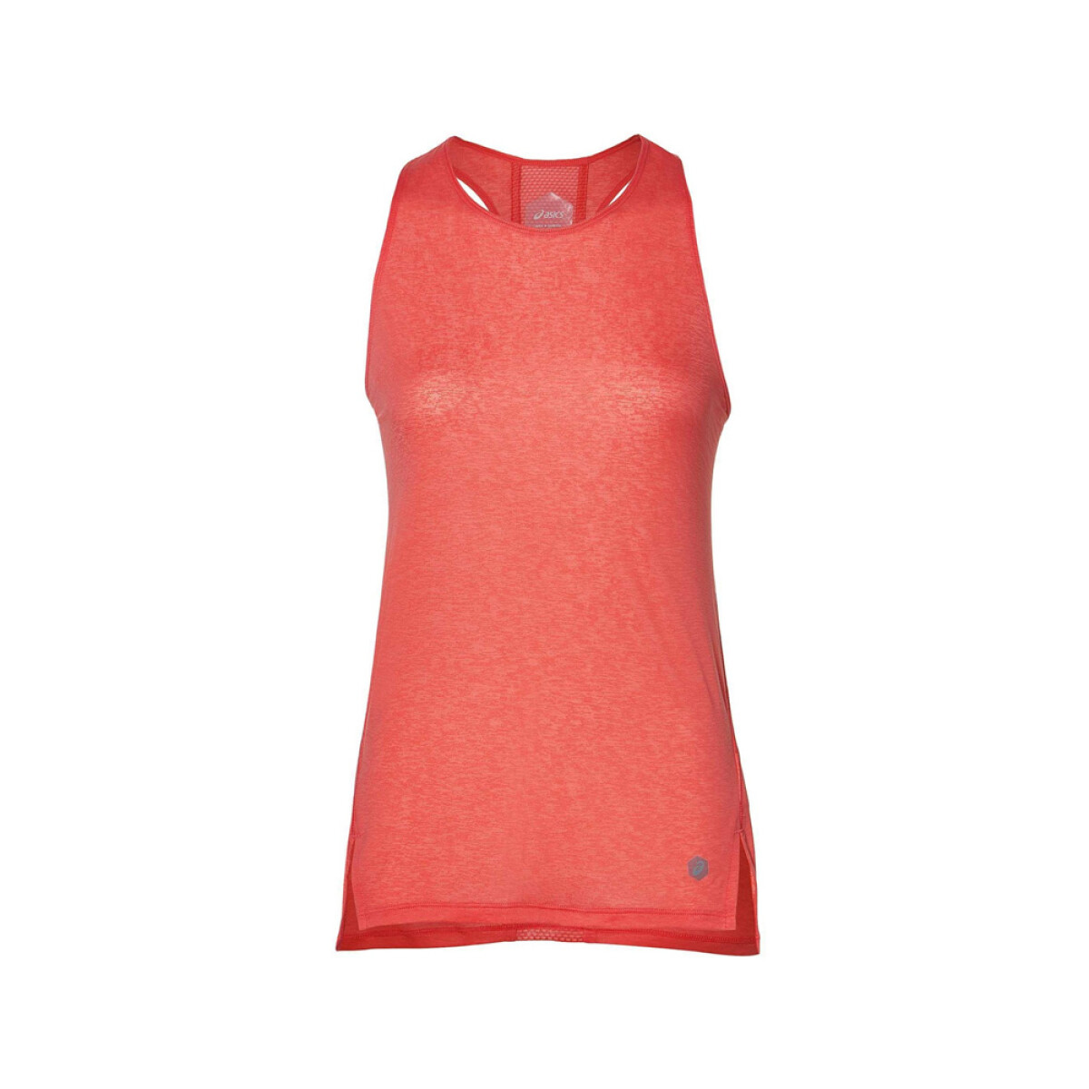 MUSCULOSA ASICS COOL TANK - Coral 
