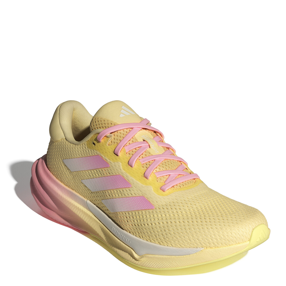 Championes de Mujer Adidas Supernova Stride - Amarillo - Rosado 