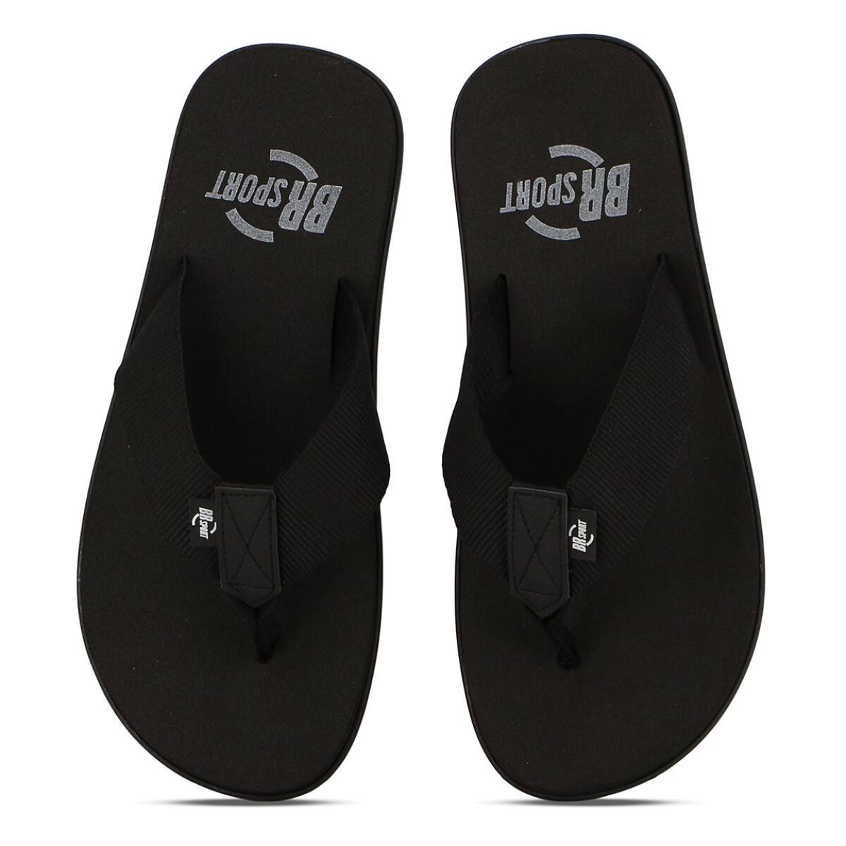 Chanclas Hombre Br Sport - Negro-negro 