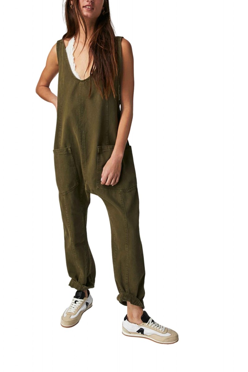 JUMPSUIT HIGH ROLLER Verde