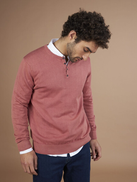 SWEATER SNOV LADRILLO