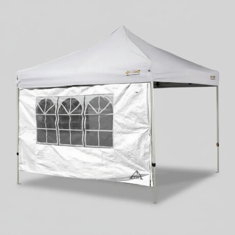 2 Paredes para Gazebo con Ventana Arye Blanco
