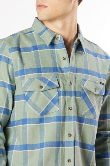 CAMISA SECU RUSTY Verde