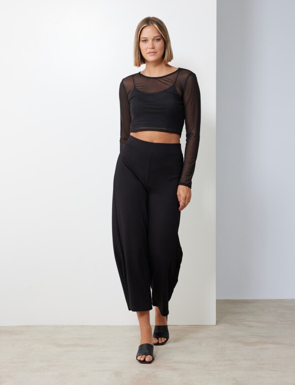 Pantalon Wide NEGRO