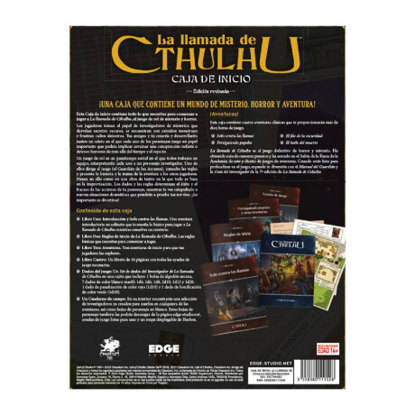 La Llamada de Cthulhu - Caja de Inicio [Español] La Llamada de Cthulhu - Caja de Inicio [Español]