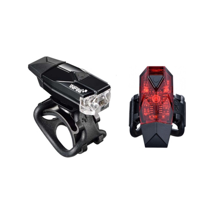 Set de Luces para Bicicleta Infini Mini Lava I-261WR Delantera y Trasera USB Set de Luces para Bicicleta Infini Mini Lava I-261WR Delantera y Trasera USB