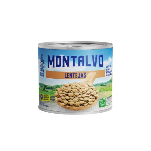 LENTEJAS EN LATA MONTALVO - 300 grs Lentejas En Lata Montalvo - 300 Grs