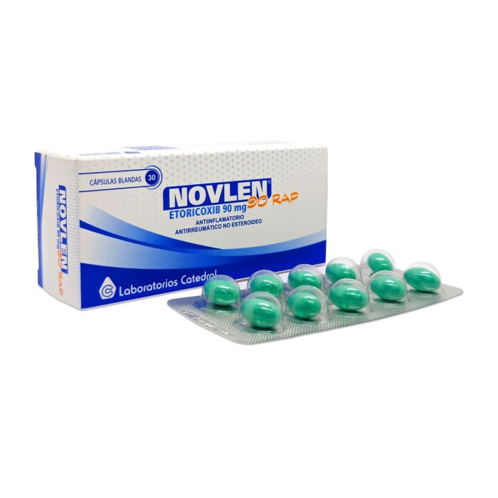 NOVLEN 90 MG.RAP CJ X 30 CAPS. BLANDAS única