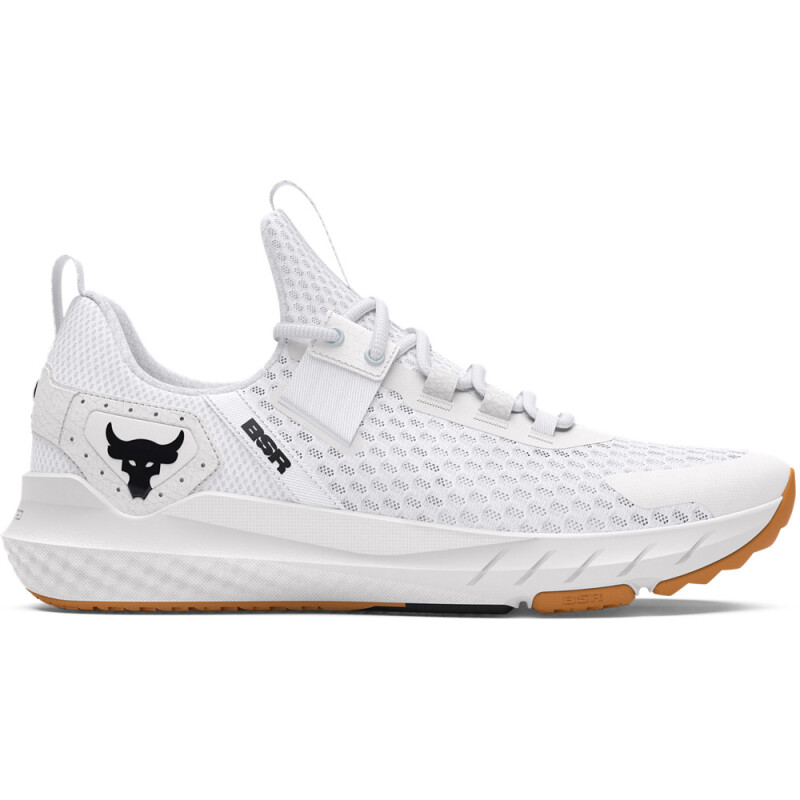 UA W Project Rock BSR 4-BRN WHT-100