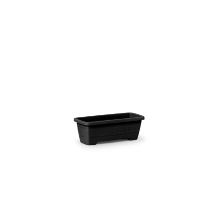 MACETA JARDINERA RECTANGULAR 1,6LTS NEGRA MACETA JARDINERA RECTANGULAR 1,6LTS NEGRA