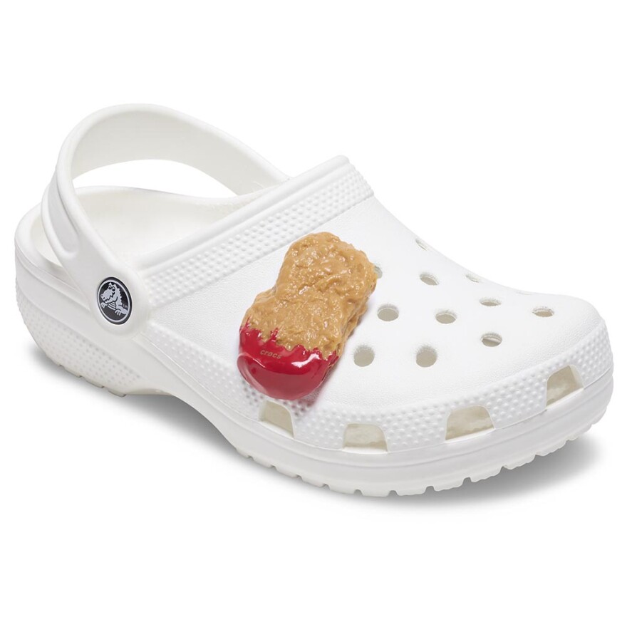 Jibbitz Chicken Nugget Dipped Ketchup Multicolor