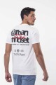 REMERA UFO MANGA CORTA ESTAMPADA Blanco